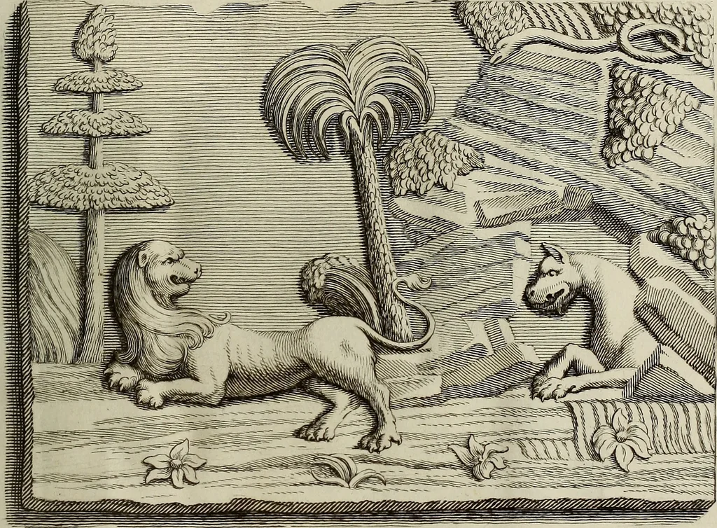 An illustration from Museum Cortonense : in quo vetera monumenta complectuntur anaglypha, thoreumata, gemmae inscalptae insculptaeque quae in Academia etrusca ceterisque nobilium virorum domibus adservantur, in plurimus tabulis aereis distributum, 1750, leaf 186