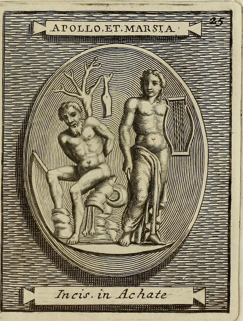 An illustration from Museum Cortonense : in quo vetera monumenta complectuntur anaglypha, thoreumata, gemmae inscalptae insculptaeque quae in Academia etrusca ceterisque nobilium virorum domibus adservantur, in plurimus tabulis aereis distributum, 1750, leaf 196