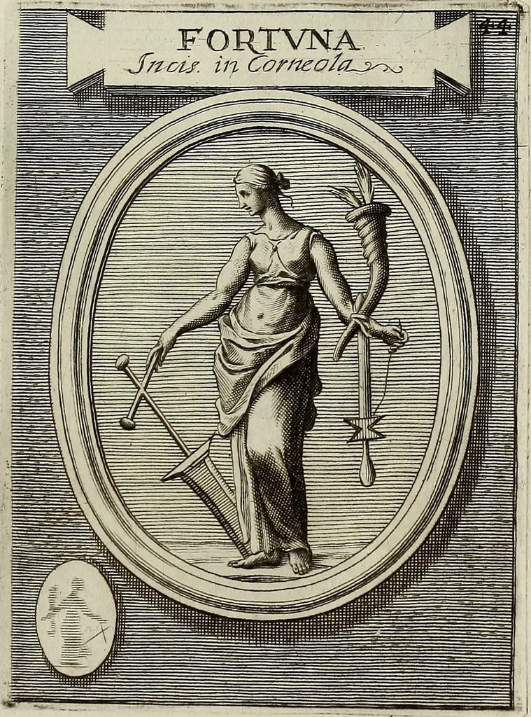 An illustration from Museum Cortonense : in quo vetera monumenta complectuntur anaglypha, thoreumata, gemmae inscalptae insculptaeque quae in Academia etrusca ceterisque nobilium virorum domibus adservantur, in plurimus tabulis aereis distributum, 1750, leaf 234