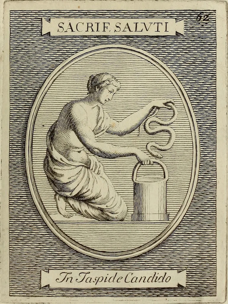An illustration from Museum Cortonense : in quo vetera monumenta complectuntur anaglypha, thoreumata, gemmae inscalptae insculptaeque quae in Academia etrusca ceterisque nobilium virorum domibus adservantur, in plurimus tabulis aereis distributum, 1750, leaf 270