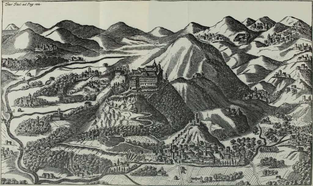 An illustration from Museum italicum, sev Collectio veterum scriptorum ex bibliothecis italicis, eruta a Johanne Mabillon, & Michaele Germain, 1687, leaf 158