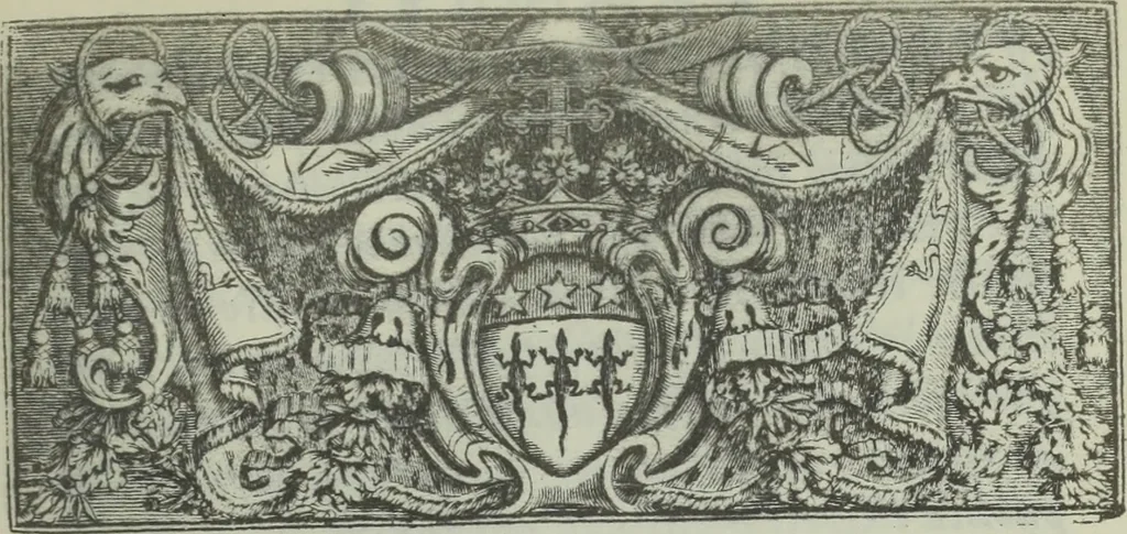 An illustration from Museum italicum, sev Collectio veterum scriptorum ex bibliothecis italicis, eruta a Johanne Mabillon, & Michaele Germain, 1687, leaf 8