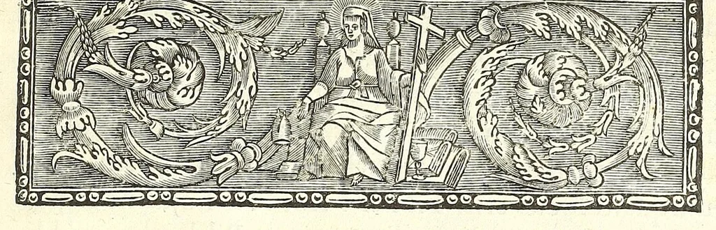 An illustration from Museum italicum, seu, Collectio veterum scriptorum ex bibliothecis italicis, 1687, leaf 13