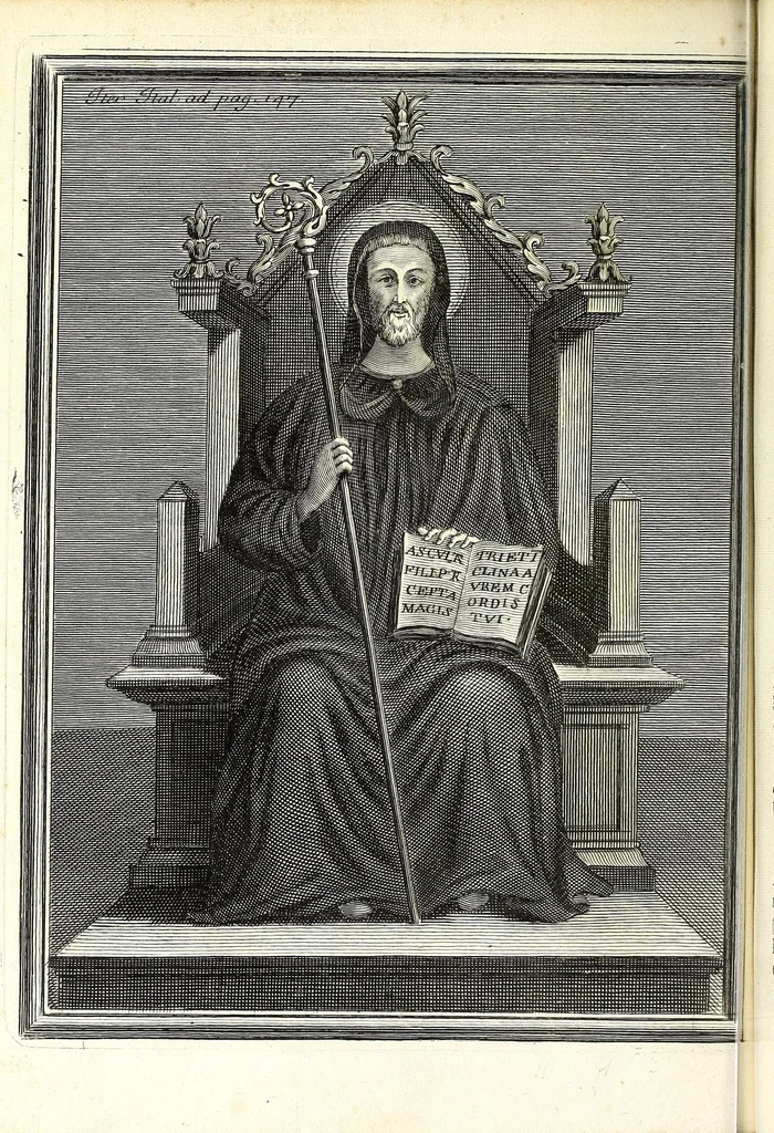 An illustration from Museum italicum, seu, Collectio veterum scriptorum ex bibliothecis italicis, 1687, leaf 180