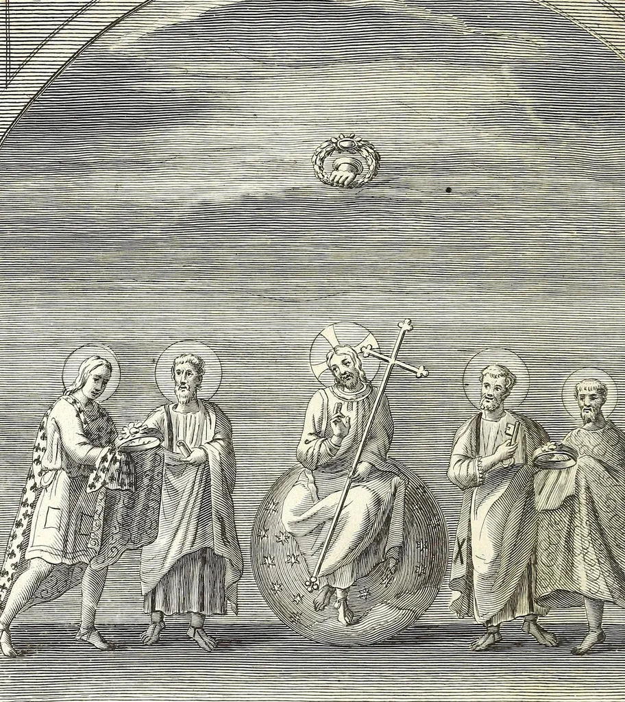 An illustration from Museum italicum, seu, Collectio veterum scriptorum ex bibliothecis italicis, 1687, leaf 274