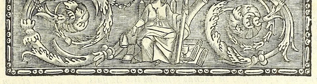 An illustration from Museum italicum, seu, Collectio veterum scriptorum ex bibliothecis italicis, 1687, leaf 563