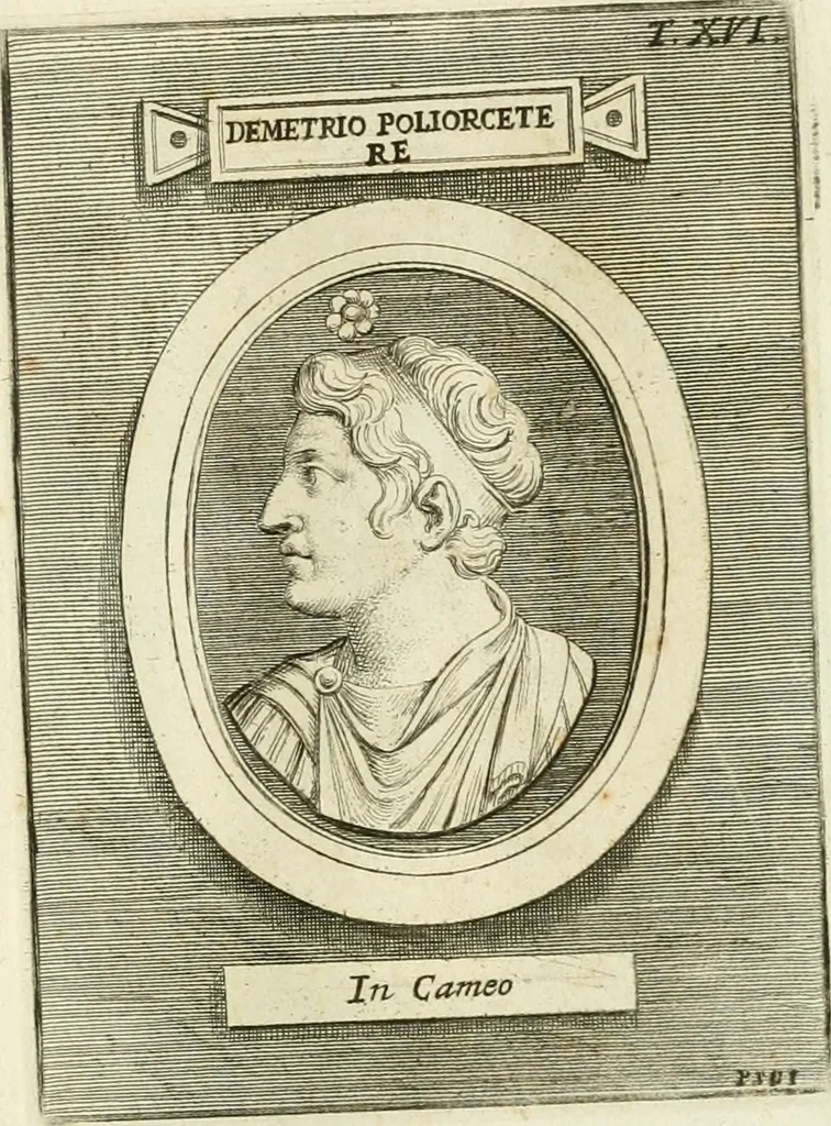 An illustration from Museum Odescalchum, sive, Thesaurus antiquarum gemmarum : cum imaginibus in iisdem insculptis, et iisdem exsculptis, quæ a serenissima Christina svecorum regina collectæ in Museo Odescalcho adservantur, et a Petro Sancte Bartolo quondam incisæ, nunc primum in lucem proferuntur .., 1751, leaf 146