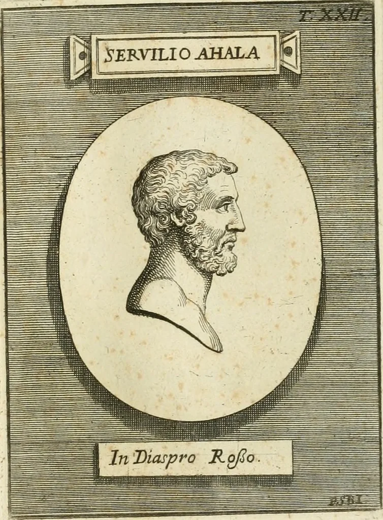 An illustration from Museum Odescalchum, sive, Thesaurus antiquarum gemmarum : cum imaginibus in iisdem insculptis, et iisdem exsculptis, quæ a serenissima Christina svecorum regina collectæ in Museo Odescalcho adservantur, et a Petro Sancte Bartolo quondam incisæ, nunc primum in lucem proferuntur .., 1751, leaf 158