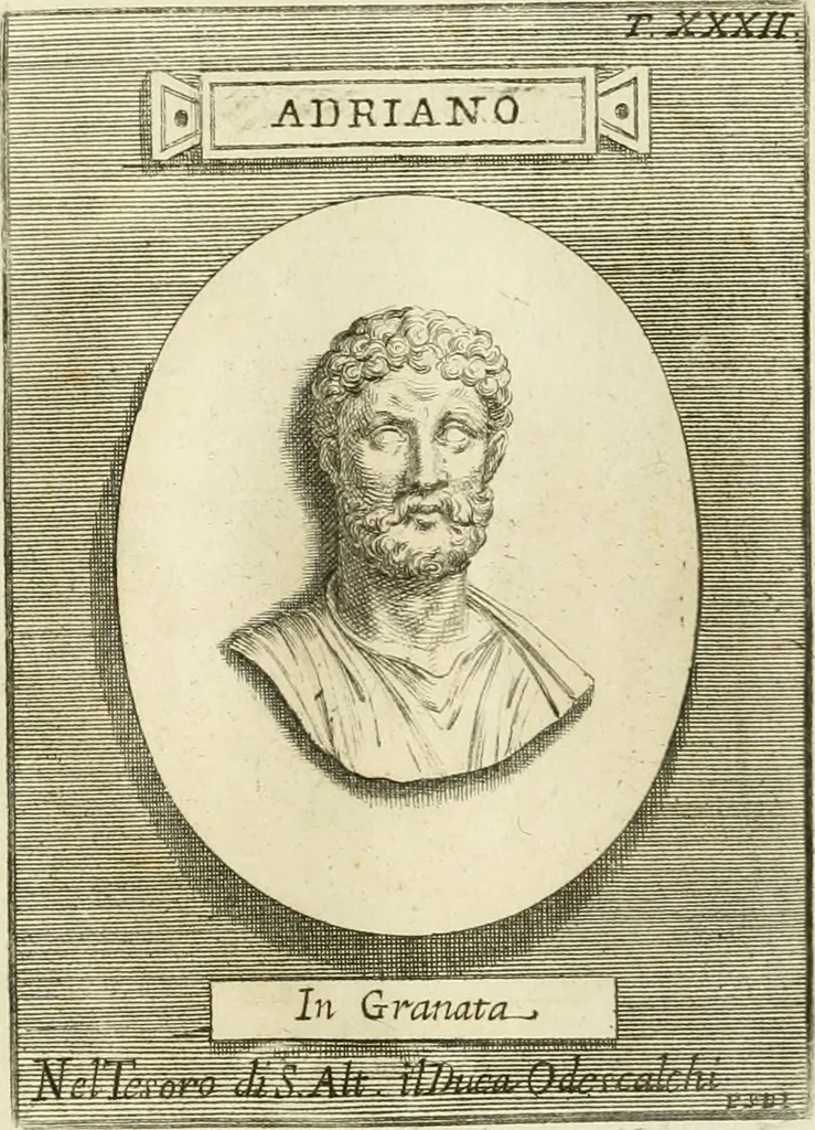 An illustration from Museum Odescalchum, sive, Thesaurus antiquarum gemmarum : cum imaginibus in iisdem insculptis, et iisdem exsculptis, quæ a serenissima Christina svecorum regina collectæ in Museo Odescalcho adservantur, et a Petro Sancte Bartolo quondam incisæ, nunc primum in lucem proferuntur .., 1751, leaf 178