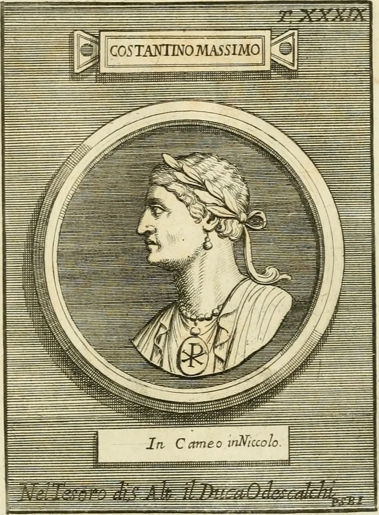 An illustration from Museum Odescalchum, sive, Thesaurus antiquarum gemmarum : cum imaginibus in iisdem insculptis, et iisdem exsculptis, quæ a serenissima Christina svecorum regina collectæ in Museo Odescalcho adservantur, et a Petro Sancte Bartolo quondam incisæ, nunc primum in lucem proferuntur .., 1751, leaf 192