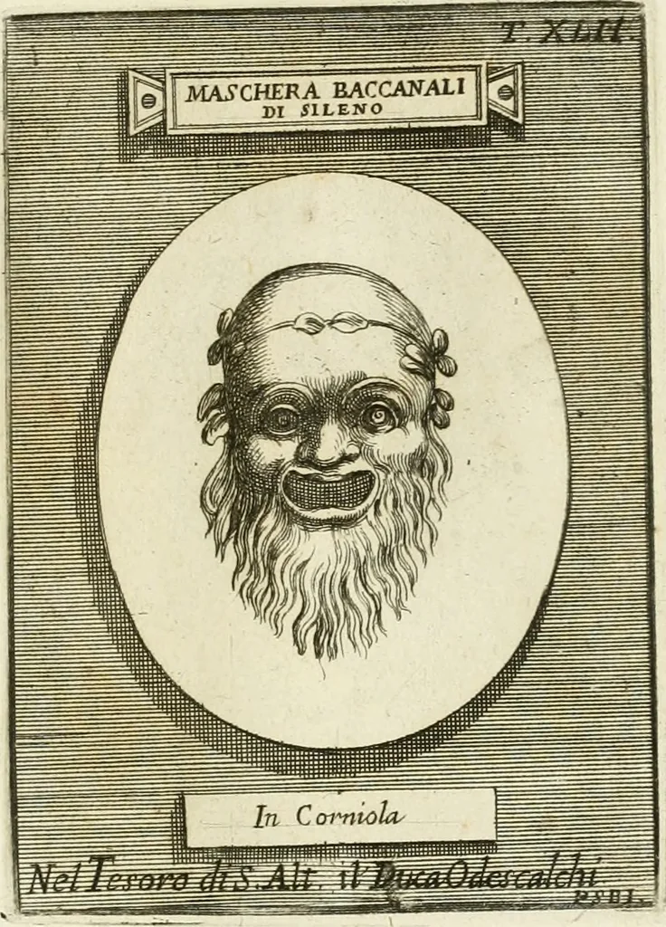 An illustration from Museum Odescalchum, sive, Thesaurus antiquarum gemmarum : cum imaginibus in iisdem insculptis, et iisdem exsculptis, quæ a serenissima Christina svecorum regina collectæ in Museo Odescalcho adservantur, et a Petro Sancte Bartolo quondam incisæ, nunc primum in lucem proferuntur .., 1751, leaf 198