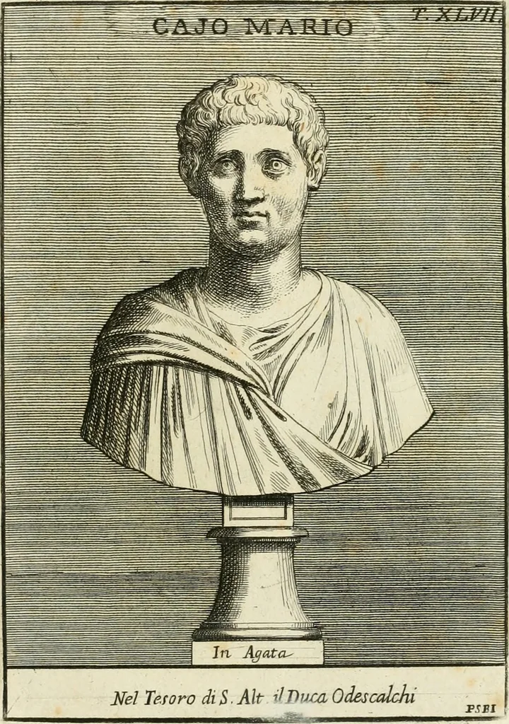An illustration from Museum Odescalchum, sive, Thesaurus antiquarum gemmarum : cum imaginibus in iisdem insculptis, et iisdem exsculptis, quæ a serenissima Christina svecorum regina collectæ in Museo Odescalcho adservantur, et a Petro Sancte Bartolo quondam incisæ, nunc primum in lucem proferuntur .., 1751, leaf 208
