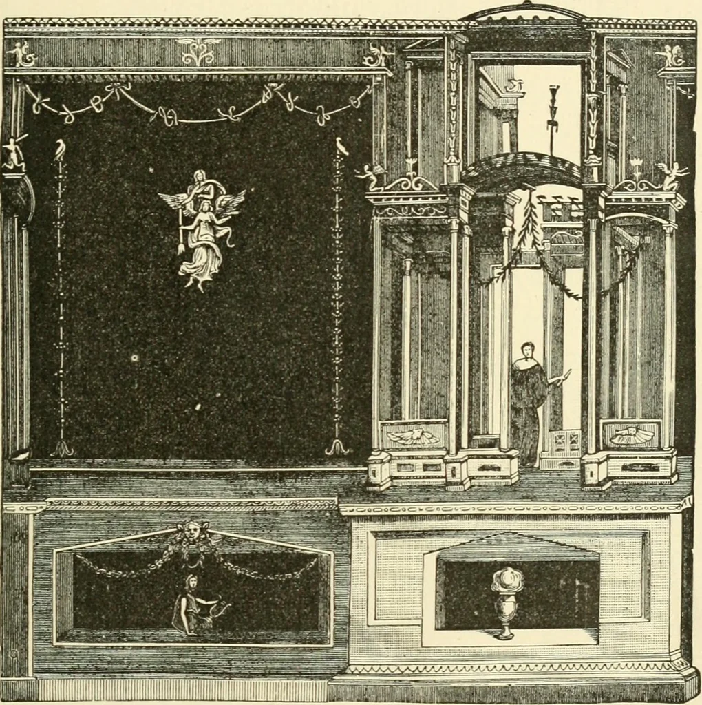 An illustration from Museum of antiquity : a description of ancient life : the employments, amusements, customs and habits, the cities, palaces, monuments and tombs, the literature and fine arts of 3,000 years ago, 1882, leaf 116