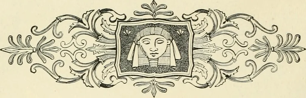 An illustration from Museum of antiquity : a description of ancient life : the employments, amusements, customs and habits, the cities, palaces, monuments and tombs, the literature and fine arts of 3,000 years ago, 1882, leaf 135