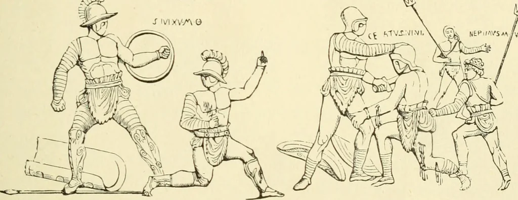 An illustration from Museum of antiquity : a description of ancient life : the employments, amusements, customs and habits, the cities, palaces, monuments and tombs, the literature and fine arts of 3,000 years ago, 1882, leaf 154