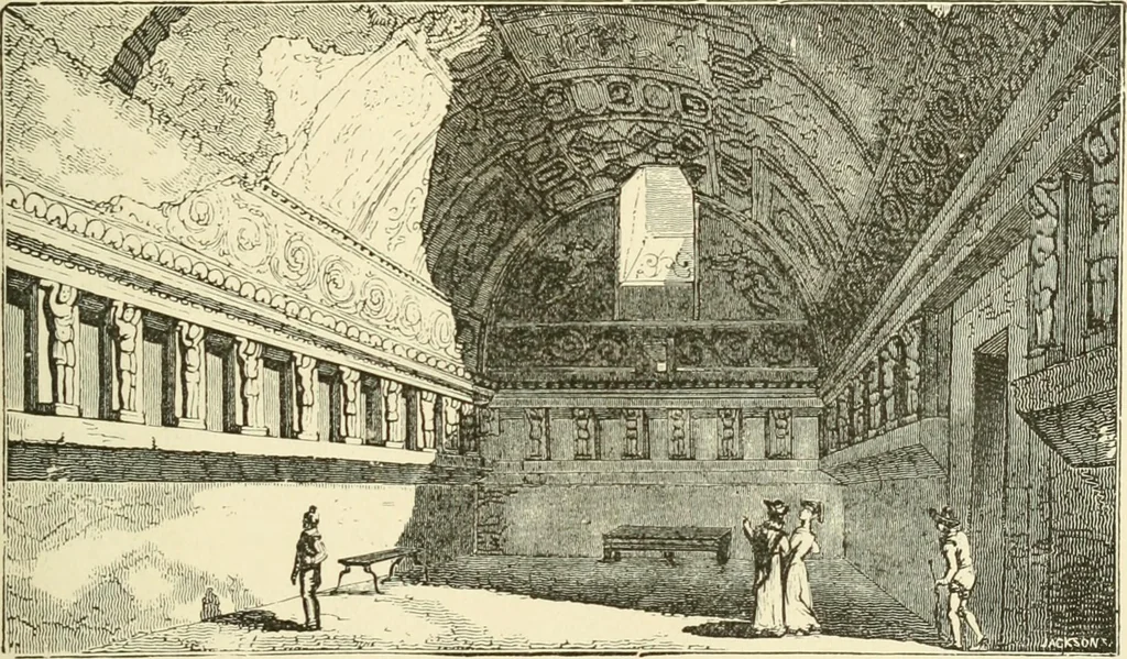 An illustration from Museum of antiquity : a description of ancient life : the employments, amusements, customs and habits, the cities, palaces, monuments and tombs, the literature and fine arts of 3,000 years ago, 1882, leaf 170
