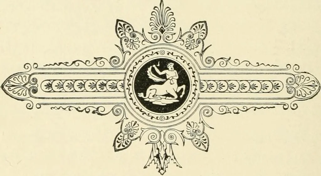 An illustration from Museum of antiquity : a description of ancient life : the employments, amusements, customs and habits, the cities, palaces, monuments and tombs, the literature and fine arts of 3,000 years ago, 1882, leaf 181