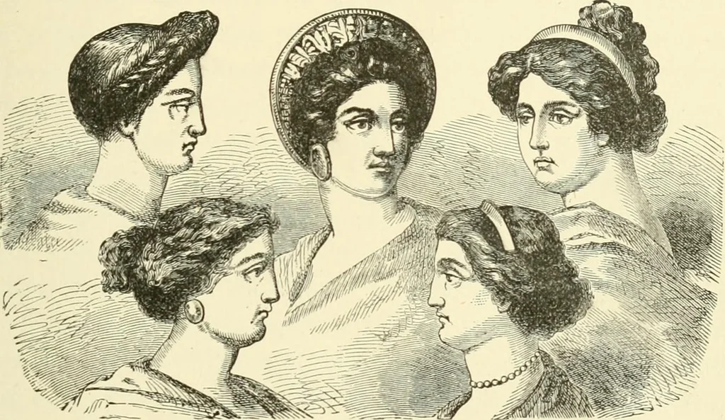 An illustration from Museum of antiquity : a description of ancient life : the employments, amusements, customs and habits, the cities, palaces, monuments and tombs, the literature and fine arts of 3,000 years ago, 1882, leaf 246