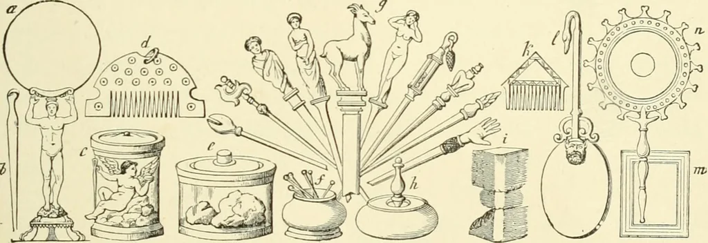An illustration from Museum of antiquity : a description of ancient life : the employments, amusements, customs and habits, the cities, palaces, monuments and tombs, the literature and fine arts of 3,000 years ago, 1882, leaf 250