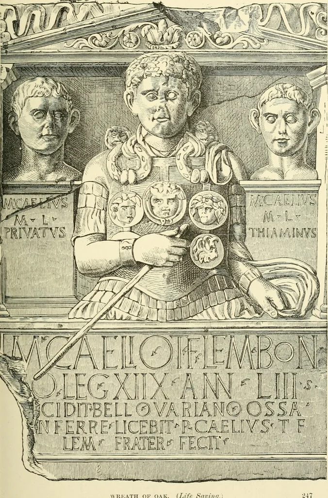 An illustration from Museum of antiquity : a description of ancient life : the employments, amusements, customs and habits, the cities, palaces, monuments and tombs, the literature and fine arts of 3,000 years ago, 1882, leaf 266