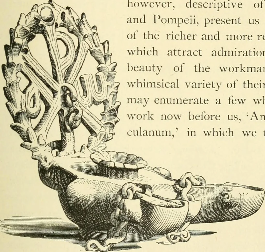 An illustration from Museum of antiquity : a description of ancient life : the employments, amusements, customs and habits, the cities, palaces, monuments and tombs, the literature and fine arts of 3,000 years ago, 1882, leaf 310