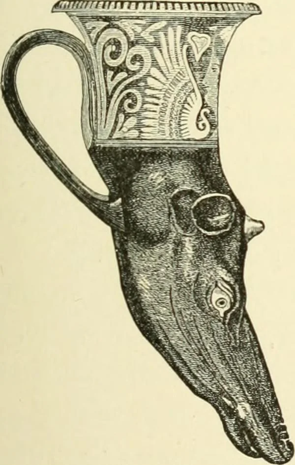 An illustration from Museum of antiquity : a description of ancient life : the employments, amusements, customs and habits, the cities, palaces, monuments and tombs, the literature and fine arts of 3,000 years ago, 1882, leaf 320