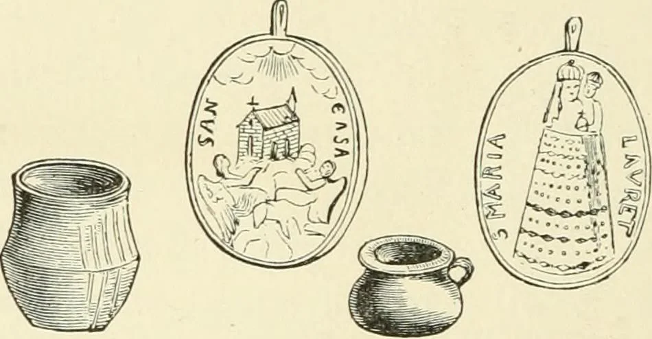 An illustration from Museum of antiquity : a description of ancient life : the employments, amusements, customs and habits, the cities, palaces, monuments and tombs, the literature and fine arts of 3,000 years ago, 1882, leaf 327