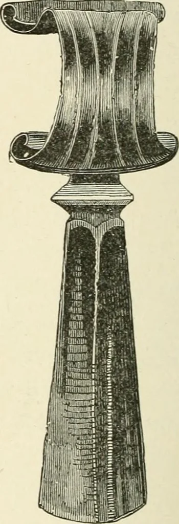 An illustration from Museum of antiquity : a description of ancient life : the employments, amusements, customs and habits, the cities, palaces, monuments and tombs, the literature and fine arts of 3,000 years ago, 1882, leaf 329
