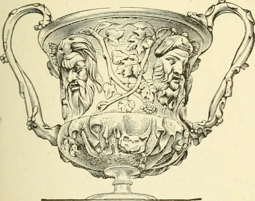 An illustration from Museum of antiquity : a description of ancient life : the employments, amusements, customs and habits, the cities, palaces, monuments and tombs, the literature and fine arts of 3,000 years ago, 1882, leaf 364