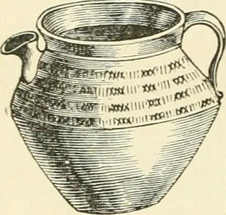 An illustration from Museum of antiquity : a description of ancient life : the employments, amusements, customs and habits, the cities, palaces, monuments and tombs, the literature and fine arts of 3,000 years ago, 1882, leaf 373