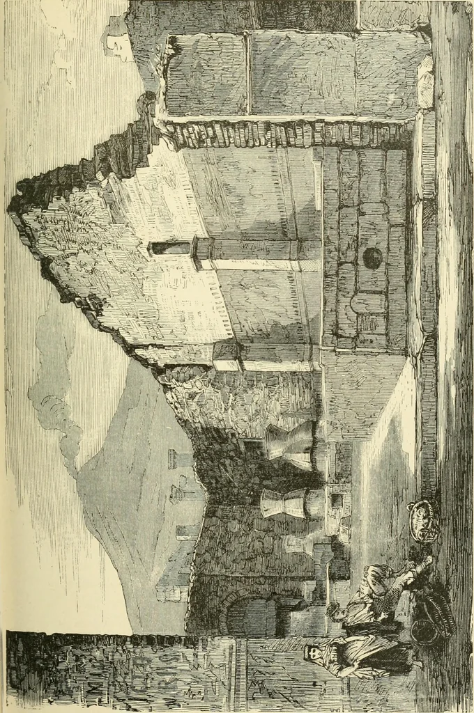 An illustration from Museum of antiquity : a description of ancient life : the employments, amusements, customs and habits, the cities, palaces, monuments and tombs, the literature and fine arts of 3,000 years ago, 1882, leaf 388