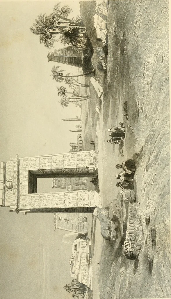 An illustration from Museum of antiquity : a description of ancient life : the employments, amusements, customs and habits, the cities, palaces, monuments and tombs, the literature and fine arts of 3,000 years ago, 1882, leaf 410