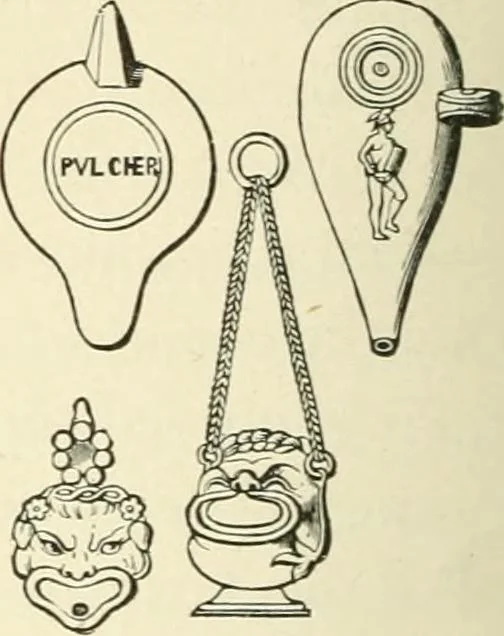 An illustration from Museum of antiquity : a description of ancient life : the employments, amusements, customs and habits, the cities, palaces, monuments and tombs, the literature and fine arts of 3,000 years ago, 1882, leaf 421