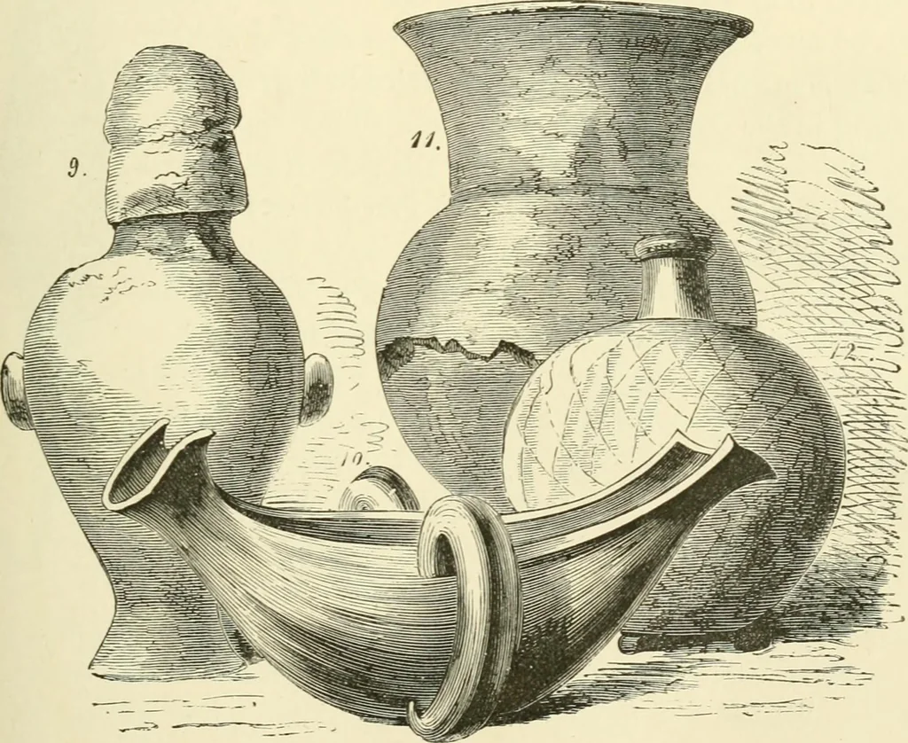 An illustration from Museum of antiquity : a description of ancient life : the employments, amusements, customs and habits, the cities, palaces, monuments and tombs, the literature and fine arts of 3,000 years ago, 1882, leaf 434
