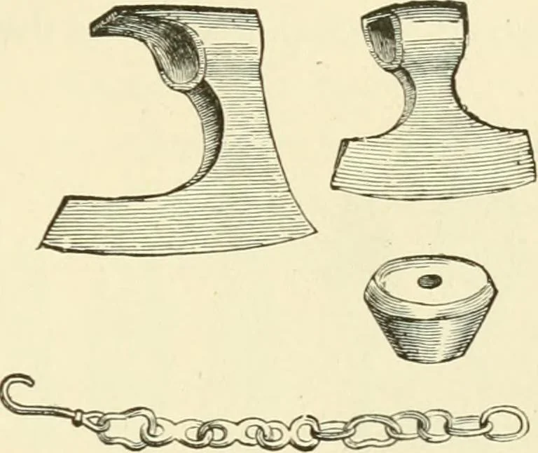 An illustration from Museum of antiquity : a description of ancient life : the employments, amusements, customs and habits, the cities, palaces, monuments and tombs, the literature and fine arts of 3,000 years ago, 1882, leaf 442
