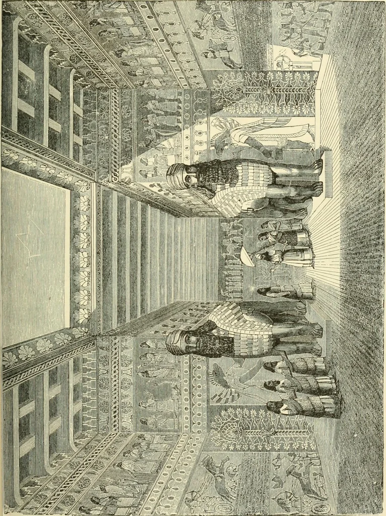 An illustration from Museum of antiquity : a description of ancient life : the employments, amusements, customs and habits, the cities, palaces, monuments and tombs, the literature and fine arts of 3,000 years ago, 1882, leaf 472