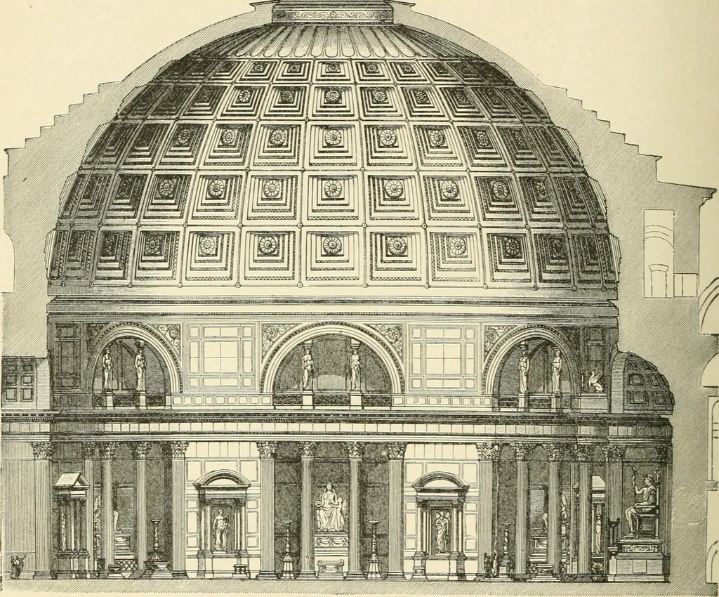 An illustration from Museum of antiquity : a description of ancient life : the employments, amusements, customs and habits, the cities, palaces, monuments and tombs, the literature and fine arts of 3,000 years ago, 1882, leaf 509
