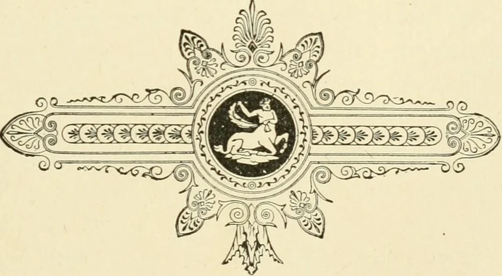An illustration from Museum of antiquity : a description of ancient life : the employments, amusements, customs and habits, the cities, palaces, monuments and tombs, the literature and fine arts of 3,000 years ago, 1882, leaf 64