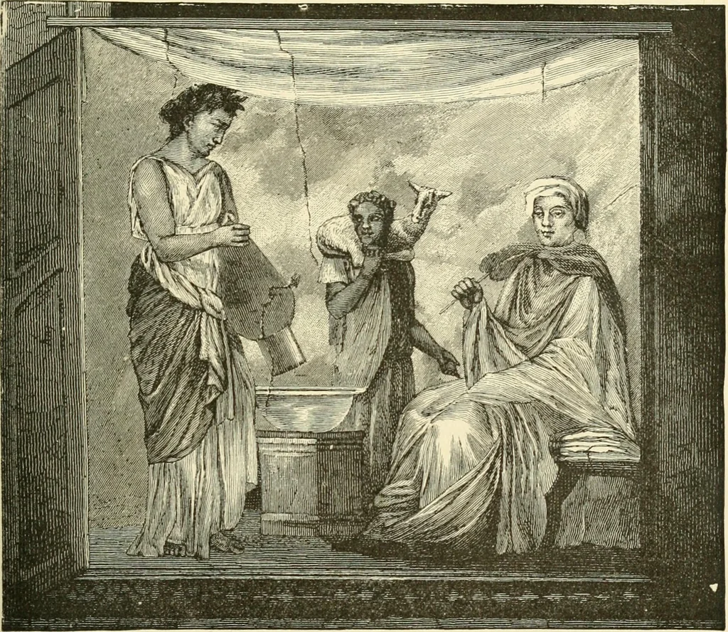 An illustration from Museum of antiquity : a description of ancient life : the employments, amusements, customs and habits, the cities, palaces, monuments and tombs, the literature and fine arts of 3,000 years ago, 1882, leaf 662