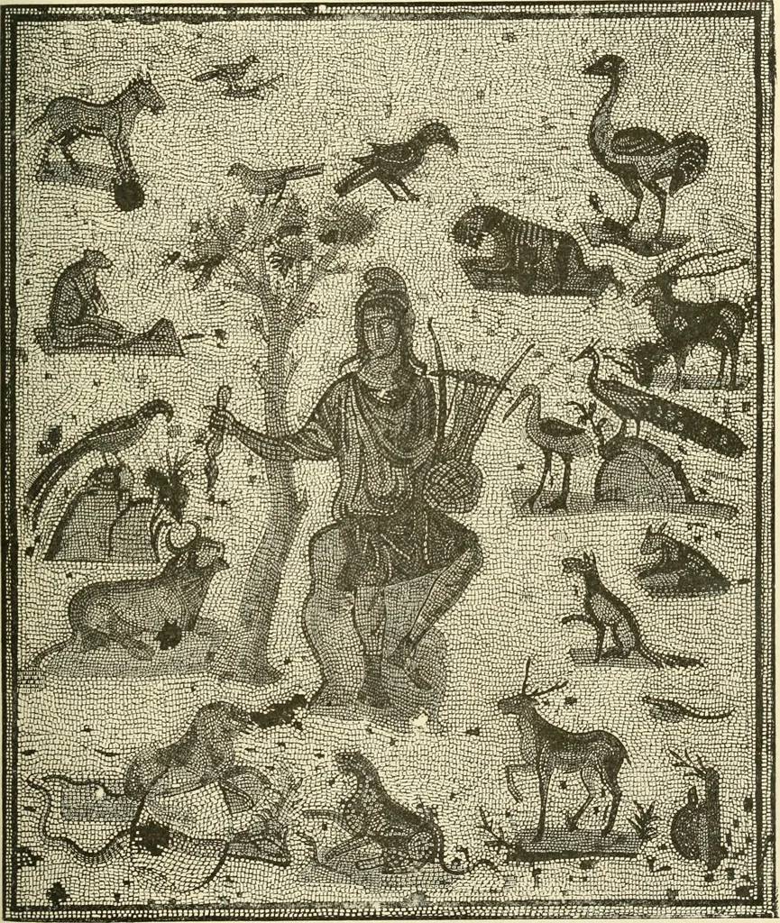 An illustration from Museum of antiquity : a description of ancient life : the employments, amusements, customs and habits, the cities, palaces, monuments and tombs, the literature and fine arts of 3,000 years ago, 1882, leaf 736