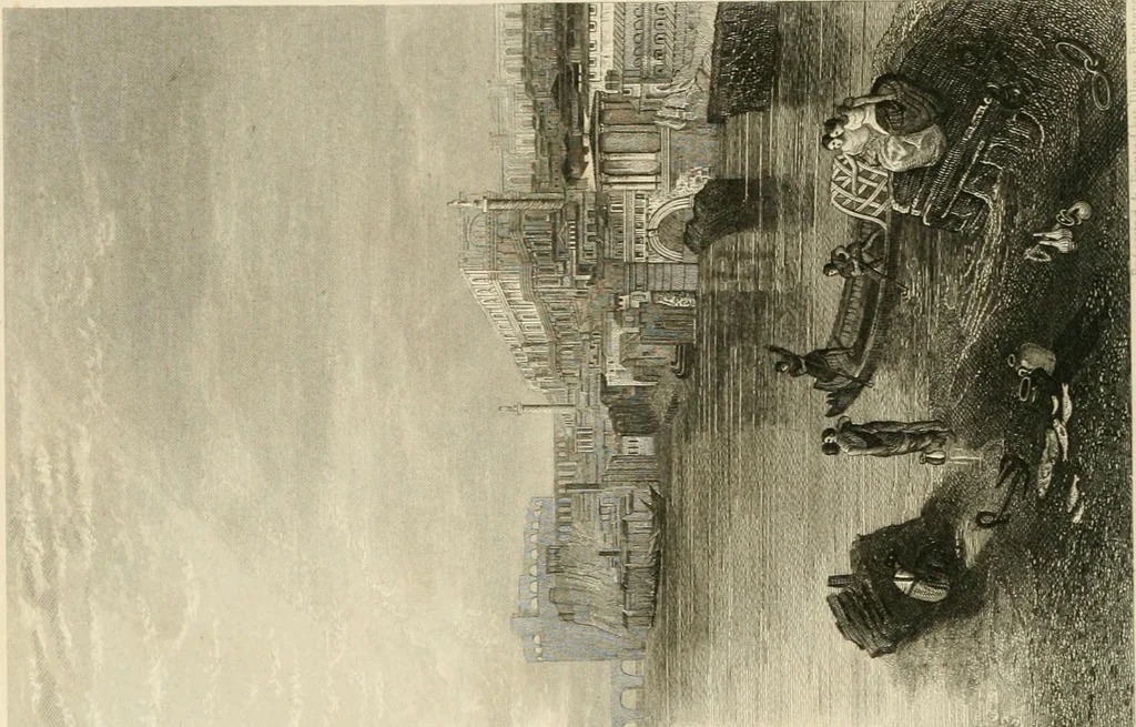 An illustration from Museum of antiquity : a description of ancient life : the employments, amusements, customs and habits, the cities, palaces, monuments and tombs, the literature and fine arts of 3,000 years ago, 1882, leaf 9