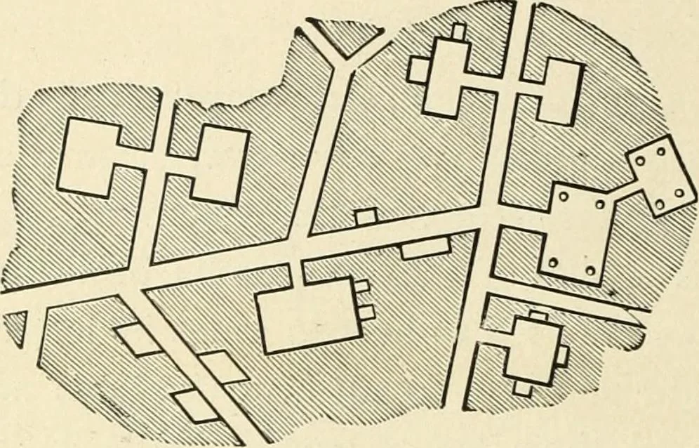 An illustration from Museum of antiquity : a description of ancient life : the employments, amusements, customs and habits, the cities, palaces, monuments and tombs, the literature and fine arts of 3,000 years ago, 1882, leaf 913