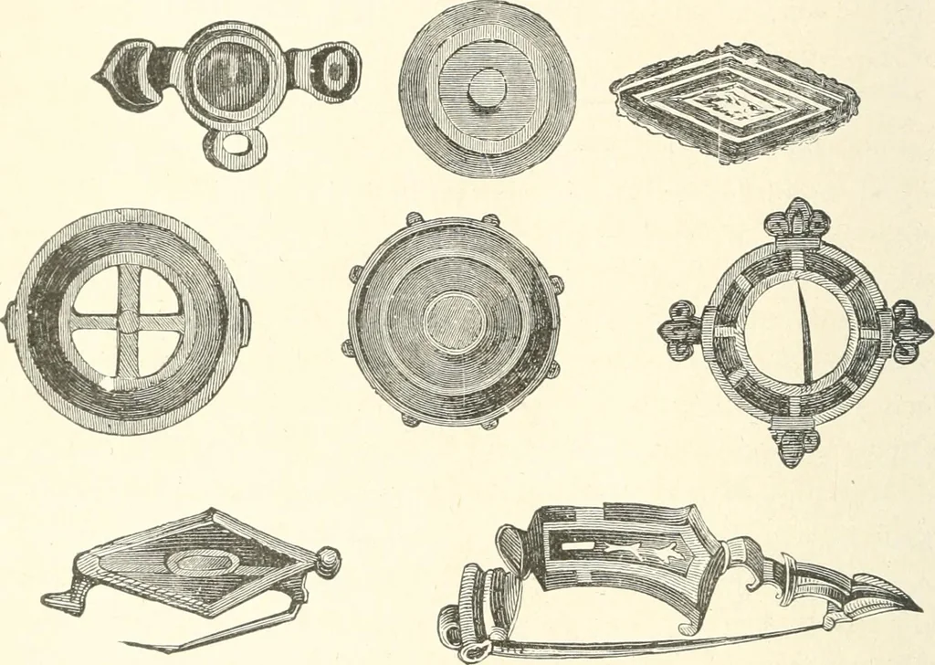 An illustration from Museum of antiquity; a description of ancient life: the employments, amusements, customs and habits, the cities, places, monuments and tombs, the literature and fine arts of 3,000 years ago, 1887, leaf 123