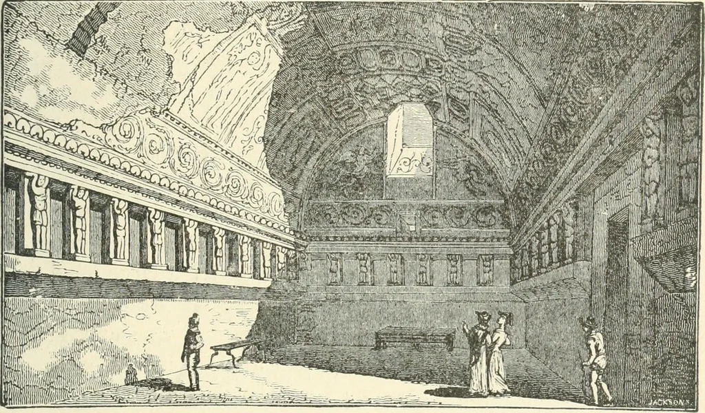 An illustration from Museum of antiquity; a description of ancient life: the employments, amusements, customs and habits, the cities, places, monuments and tombs, the literature and fine arts of 3,000 years ago, 1887, leaf 162