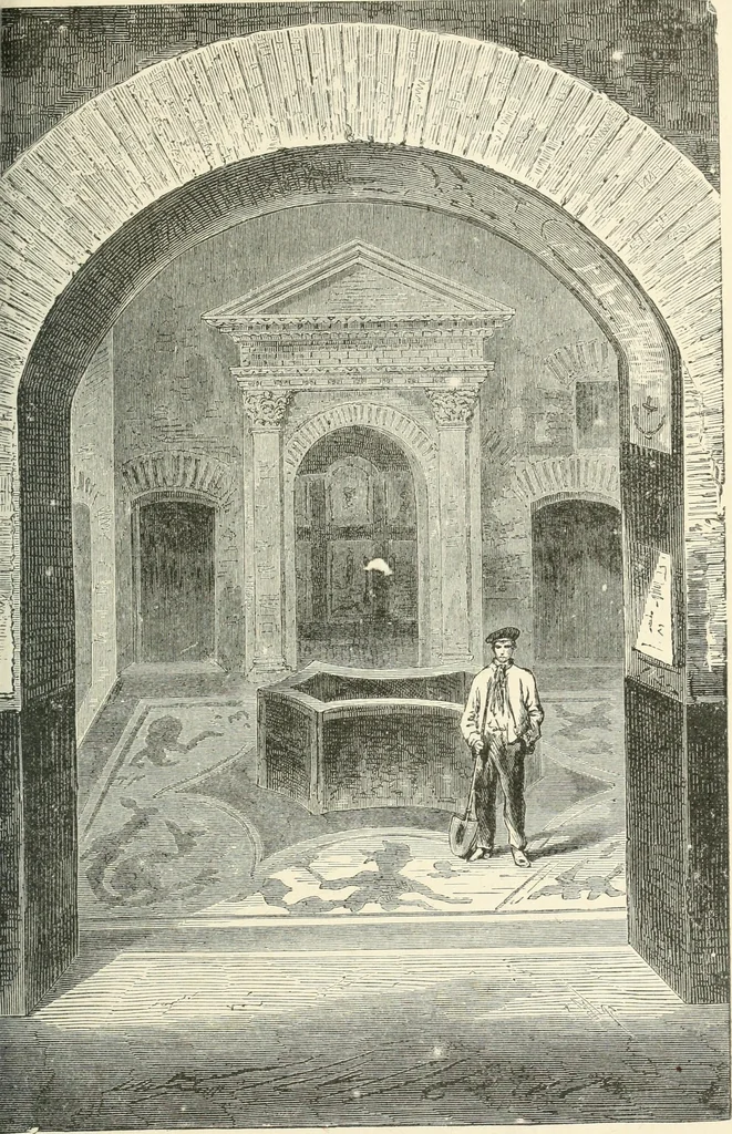 An illustration from Museum of antiquity; a description of ancient life: the employments, amusements, customs and habits, the cities, places, monuments and tombs, the literature and fine arts of 3,000 years ago, 1887, leaf 166