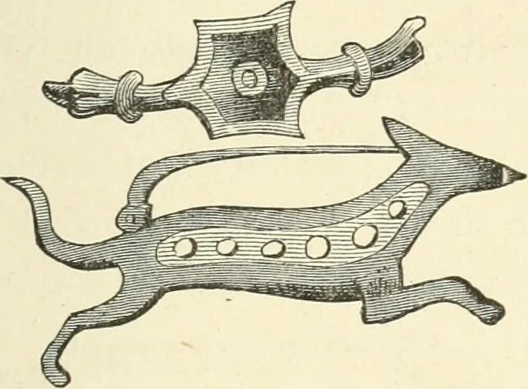 An illustration from Museum of antiquity; a description of ancient life: the employments, amusements, customs and habits, the cities, places, monuments and tombs, the literature and fine arts of 3,000 years ago, 1887, leaf 232
