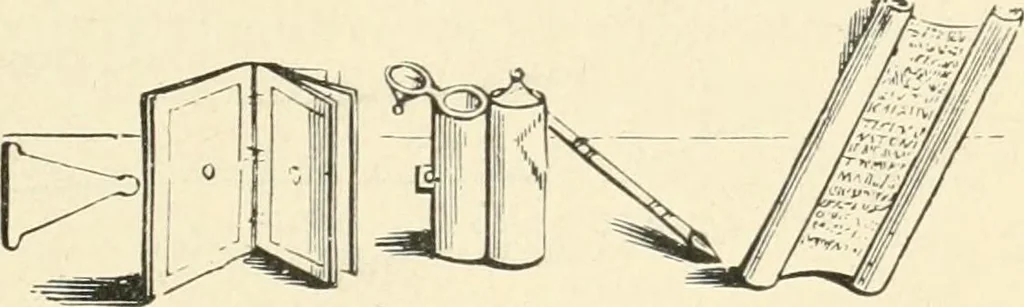 An illustration from Museum of antiquity; a description of ancient life: the employments, amusements, customs and habits, the cities, places, monuments and tombs, the literature and fine arts of 3,000 years ago, 1887, leaf 296