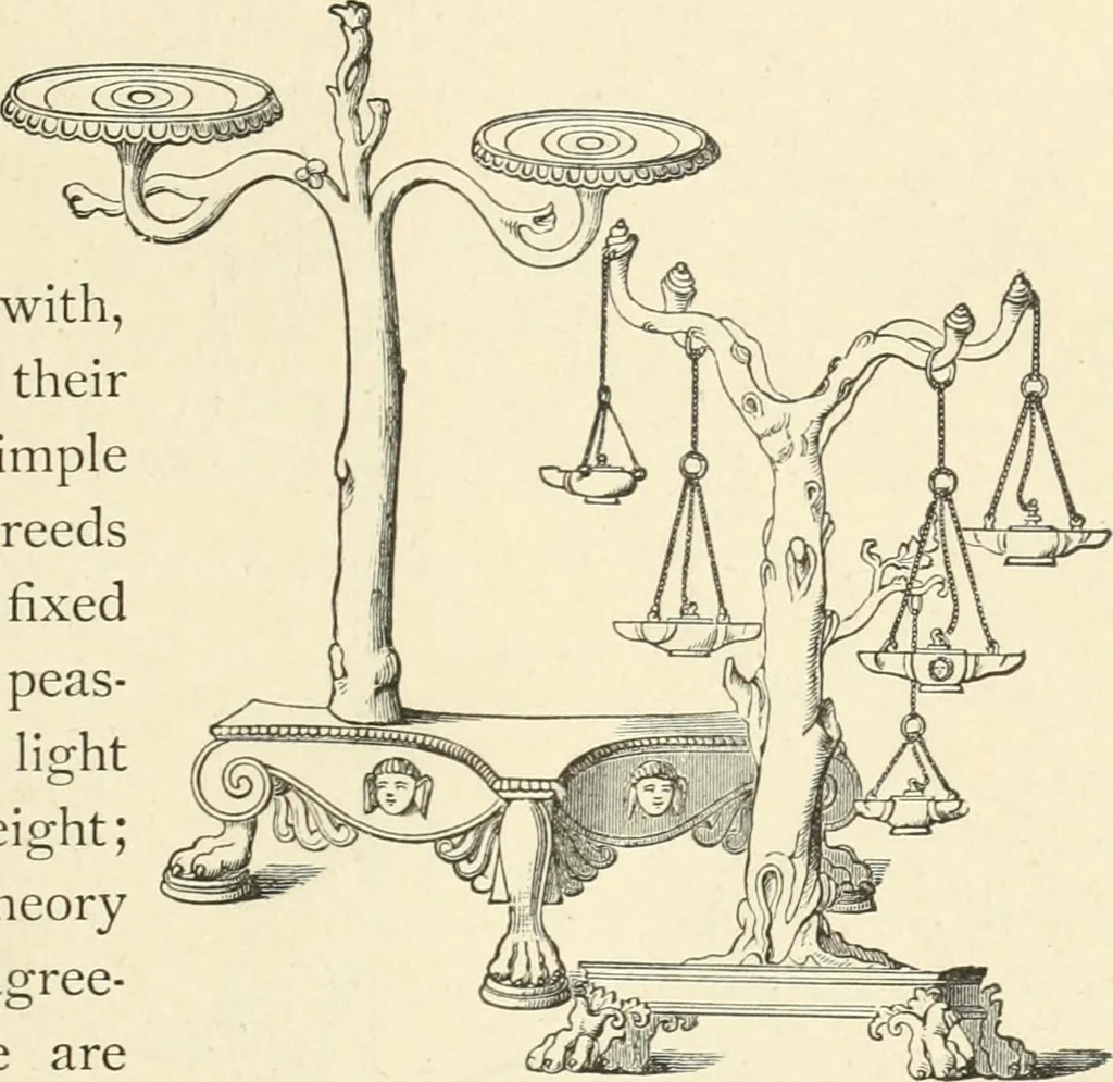 An illustration from Museum of antiquity; a description of ancient life: the employments, amusements, customs and habits, the cities, places, monuments and tombs, the literature and fine arts of 3,000 years ago, 1887, leaf 302