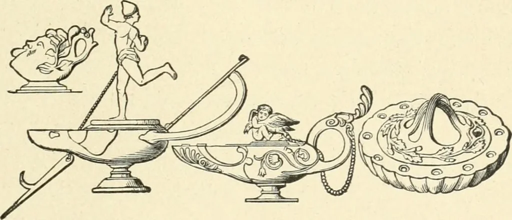 An illustration from Museum of antiquity; a description of ancient life: the employments, amusements, customs and habits, the cities, places, monuments and tombs, the literature and fine arts of 3,000 years ago, 1887, leaf 306