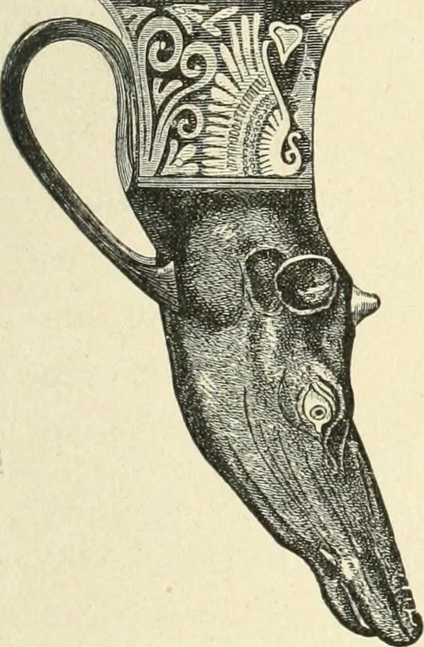 An illustration from Museum of antiquity; a description of ancient life: the employments, amusements, customs and habits, the cities, places, monuments and tombs, the literature and fine arts of 3,000 years ago, 1887, leaf 310
